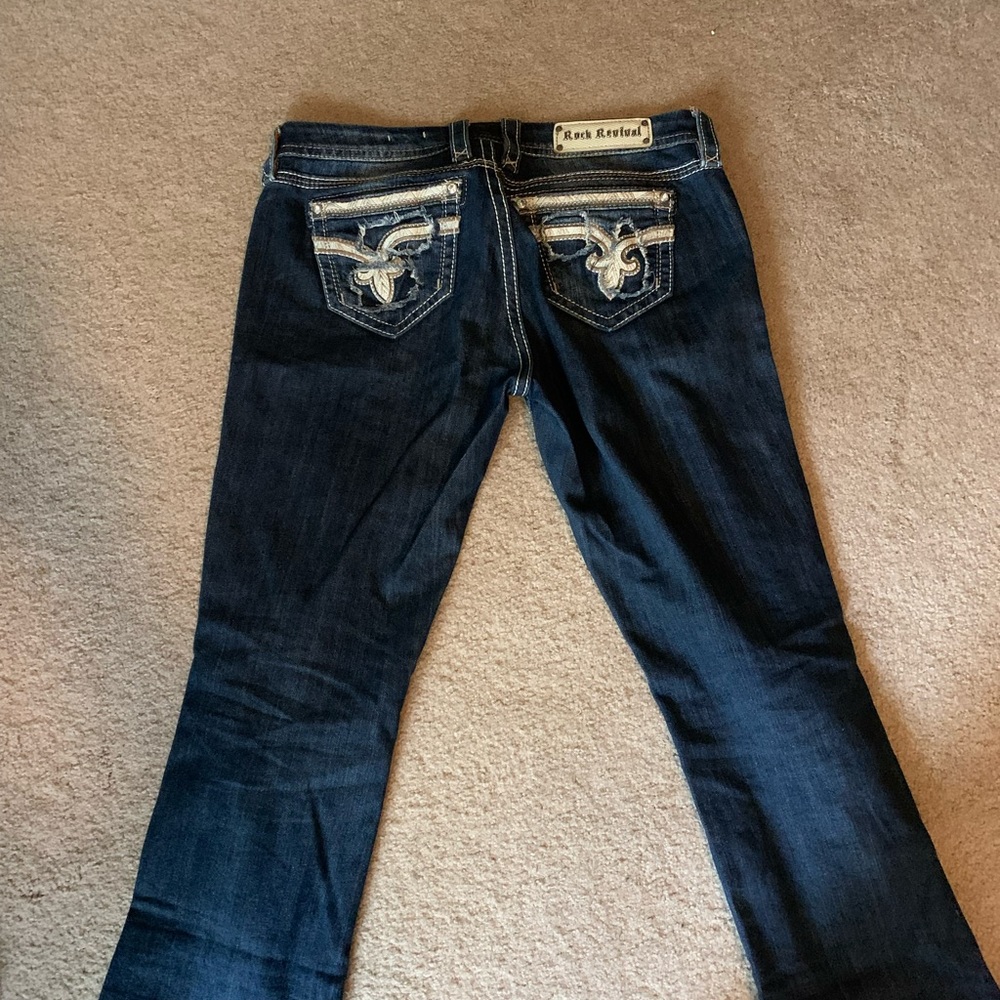 Women's Rock Revival Easy Crop Size 30